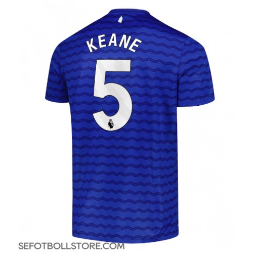 Everton Michael Keane #5 Replika Hemmatröja 2025-26 Kortärmad Everton Michael Keane #5 Replika Hemmatröja 2025-26 Kortärmad